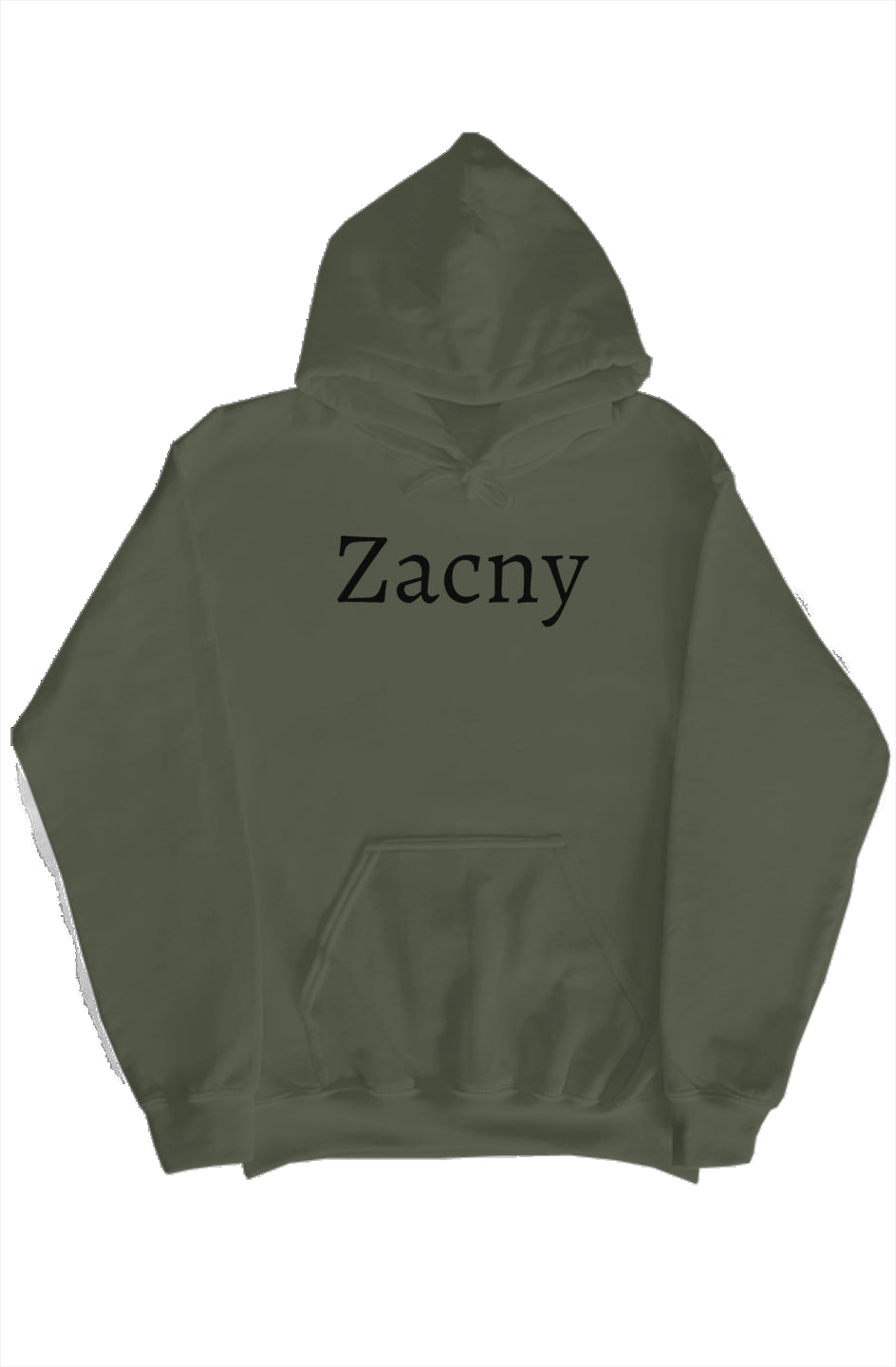Large Brand Name Hoodie